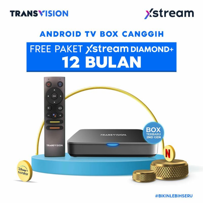 Android TV Box TRANSVISION XSTREAM