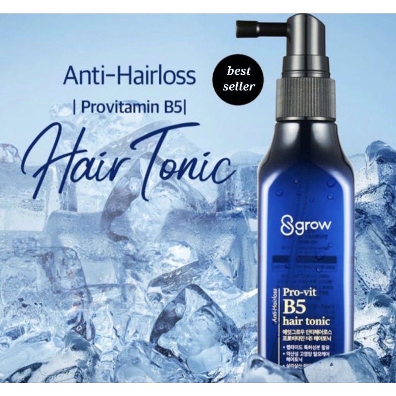 NEW PACKAGING 8GROW PRO-VIT B5 HAIR TONIC 100ML