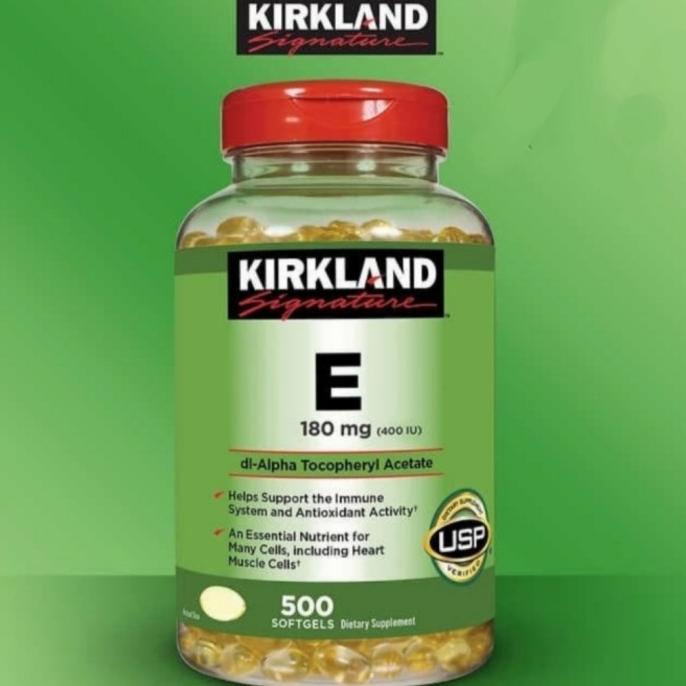 kirkland vitamin E 180mg 400iu
