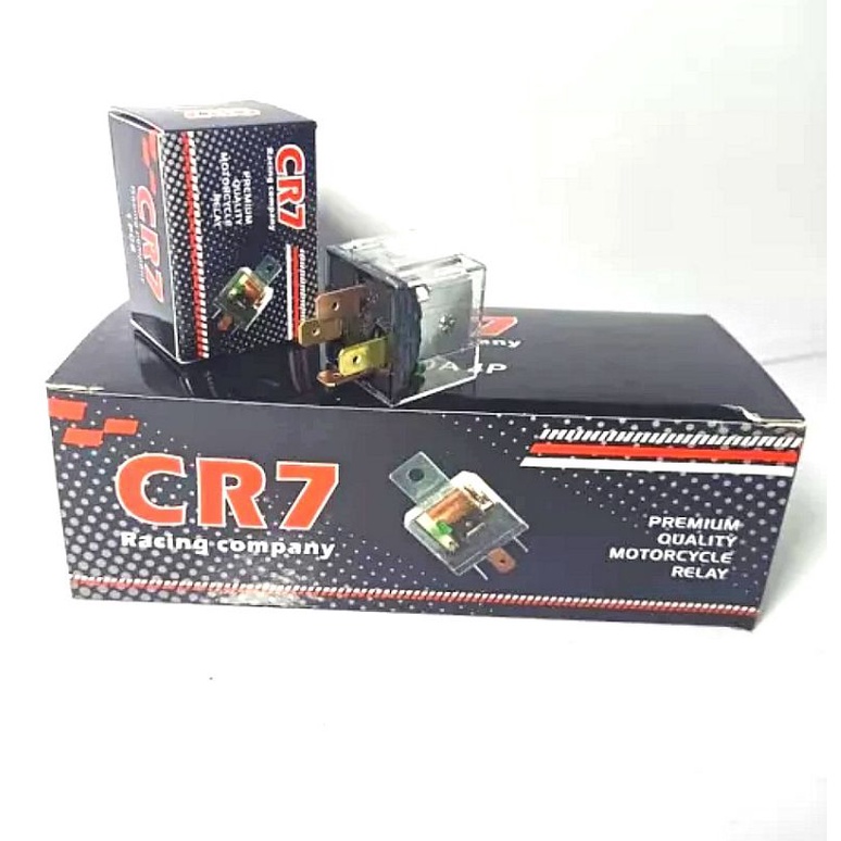 Grosir RELAY KLAKSON CR7 ISI 10PC PER KOTAK RELAY KLAKSON CR7 12V 40W 80W UNIVERSAL ALL MOTOR MOBIL