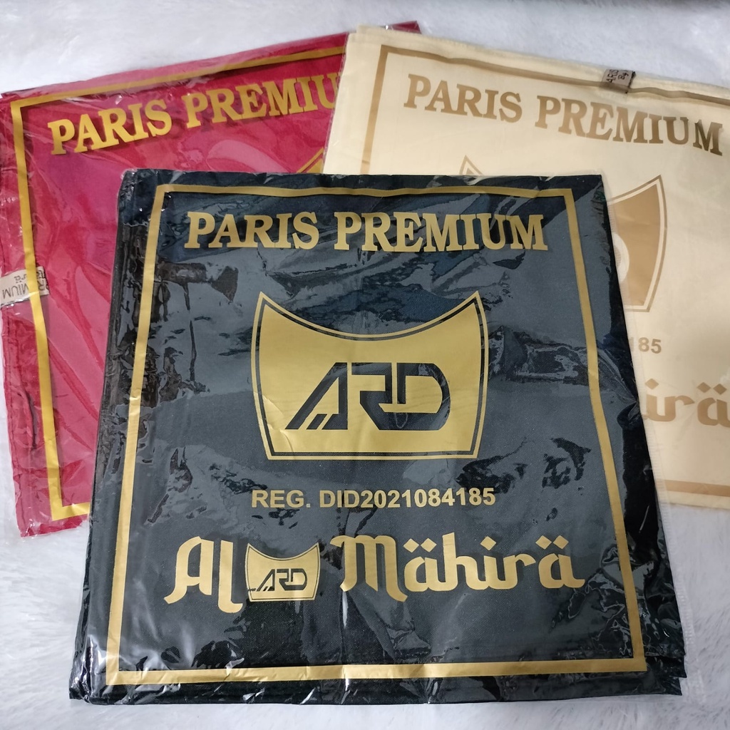 Hijab Segi Empat Paris Premium Polos Original | Jilbab Segi Empat Paris Premium Jahit Tepi Anti Letoy | 100% Al Mahira