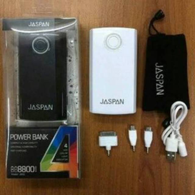 Jaspan powerbank 8800 mah original