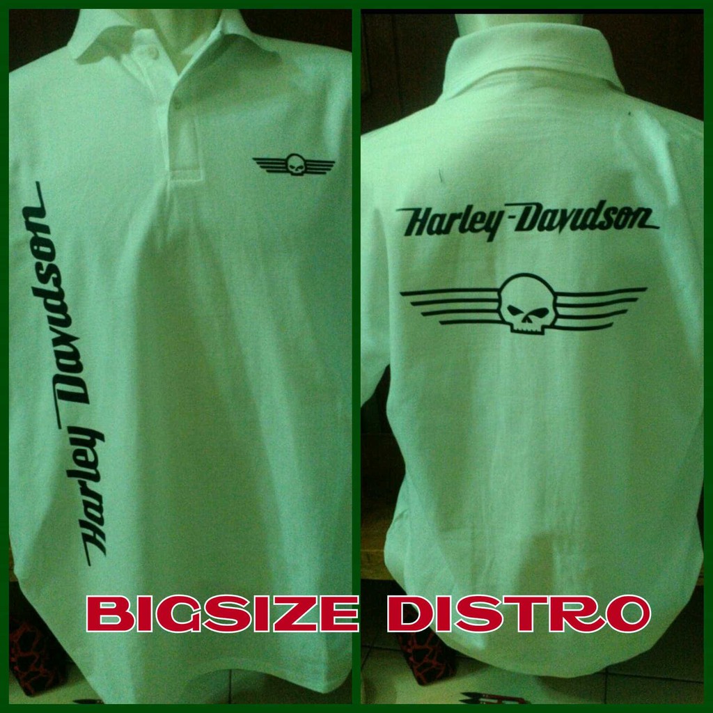 KAOS KERAH HARLEY DAVIDSON (S-4XL)