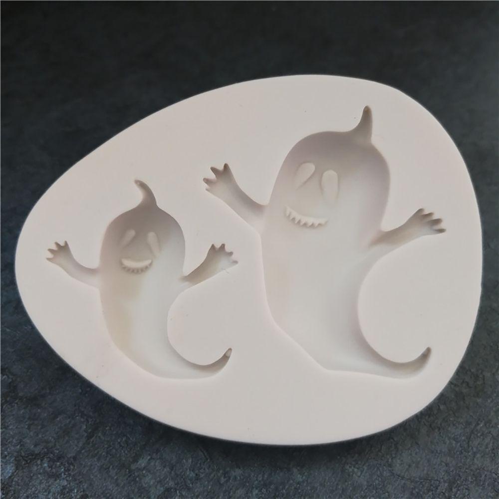 4pcs Cetakan Kue / Puding / Cokelat / Cupcake DIY Tema Halloween