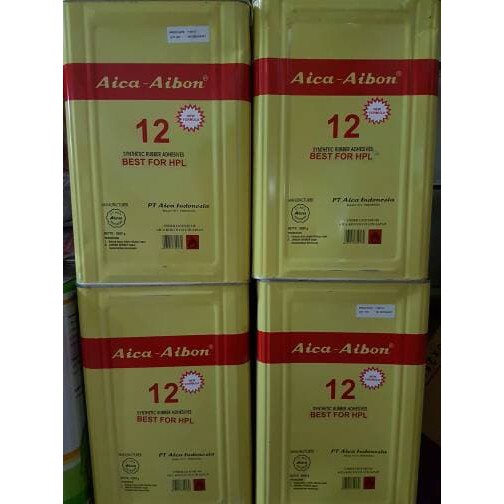 9.5Kg Lem Kuning AICA-AIBON 12 / 9,5 Kg Lem HPL / Lem Fox 168