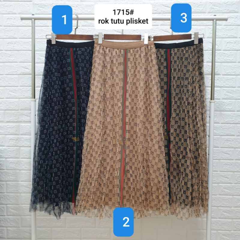 rok tutu plisket gucci import