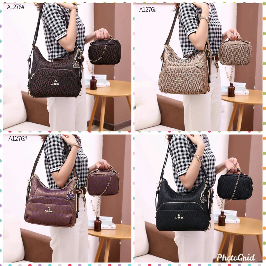 Aigner Hobo Bag #A1276