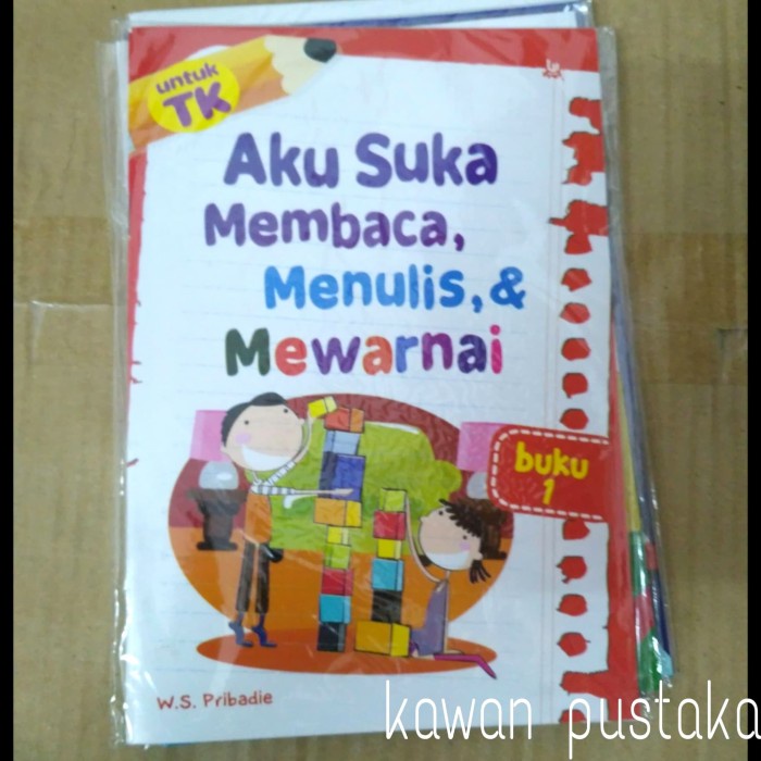 Jual Belajar Mewarnai AKU SUKA MEMBACA, MENULIS, & MEWARNAI UNTUK TK ...