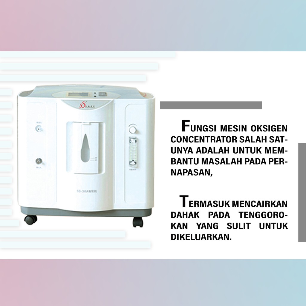 Oxygen Concentrator (3Ltr)/ ALAT BANTU PERNAFASAN