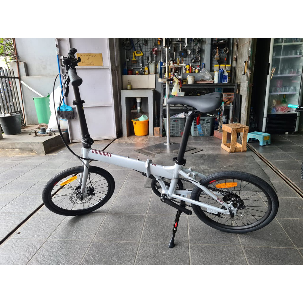 CYCLUB INC – SEPEDA LIPAT (FOLDING BIKE) DOMINATE COUPE SILVER