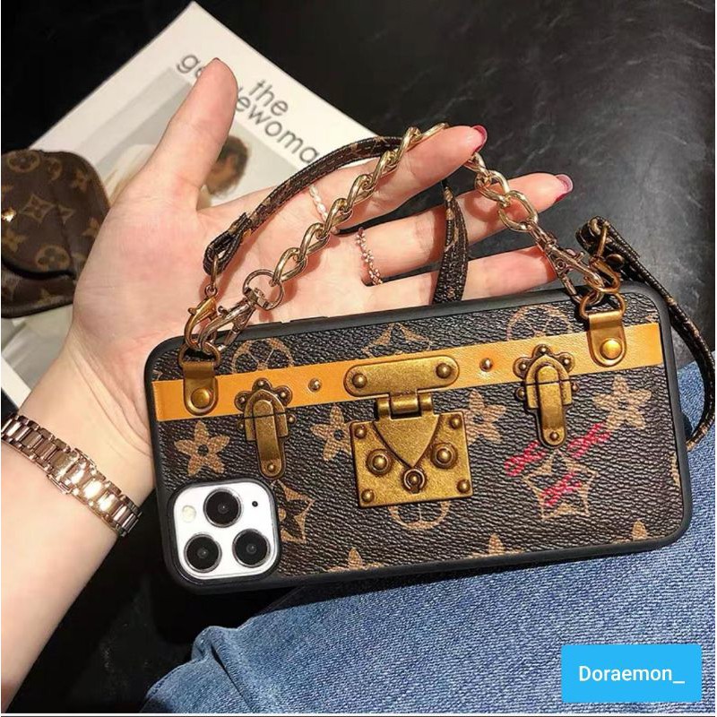 Case LV IPHONE XS Max/11 Pro Max/12 Pro Max + Temple glass