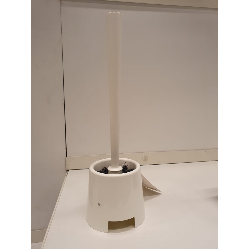 BLMEN Tempat dan sikat toilet putih / hitam