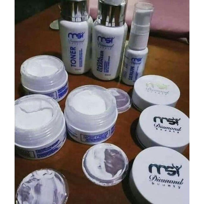 Diamond beauty skincare MSI no mercury