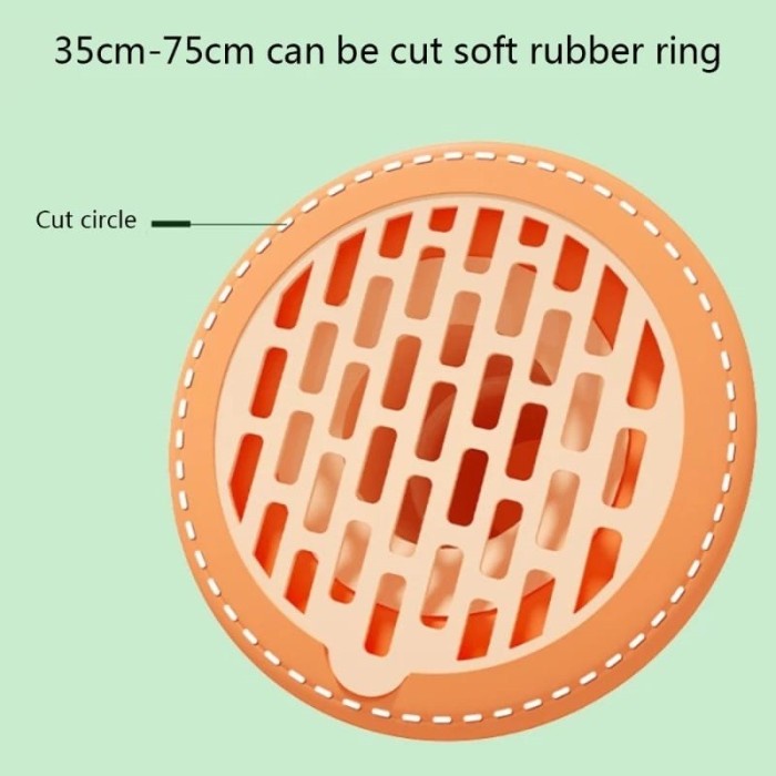 Sc-Saringan Wastafel Lantai Drainase Penutup Saluran Air Lantai Wastafel Anti Bau/ Mampet