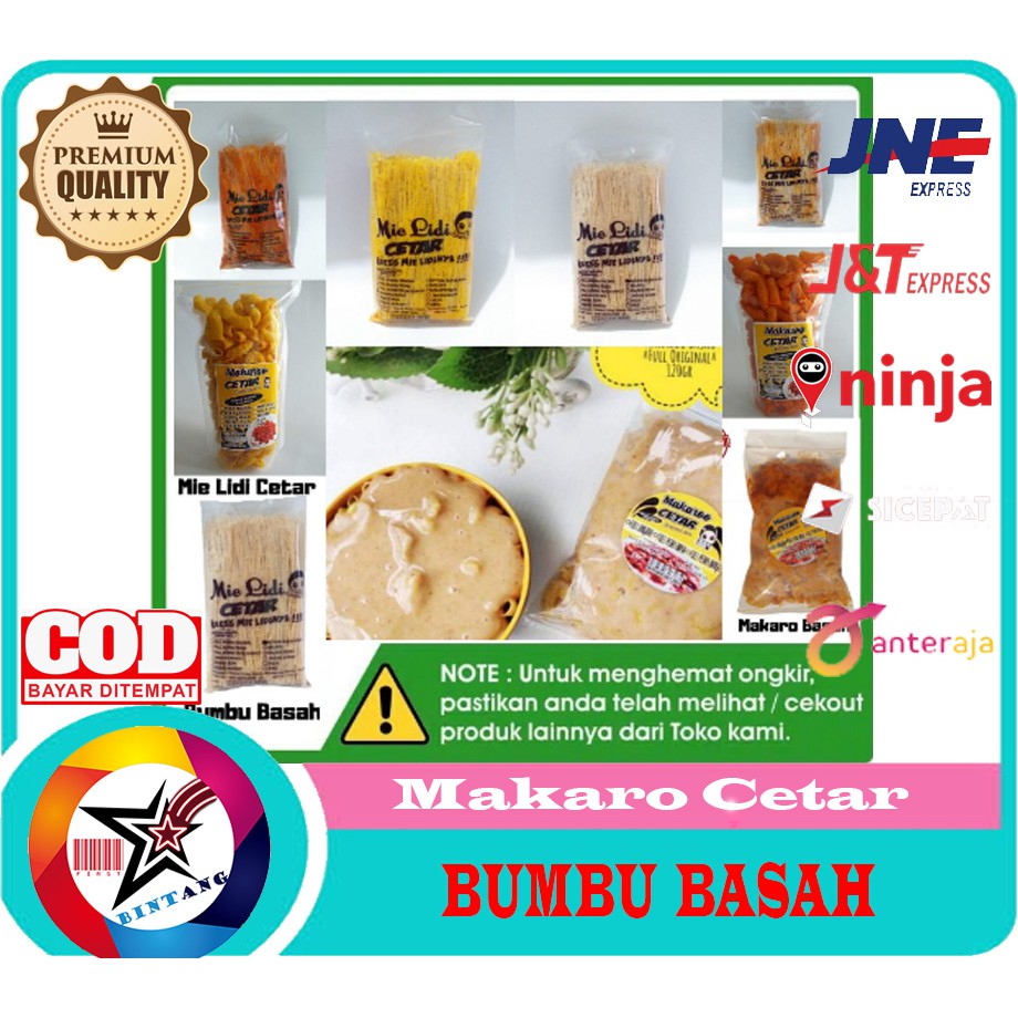 

Makaro Cetar Bumbu Basah