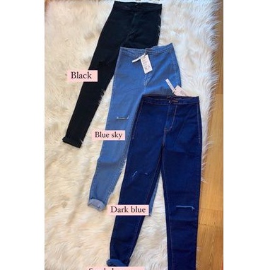 Highwaist jeans/Fashion wanita/import bangkok