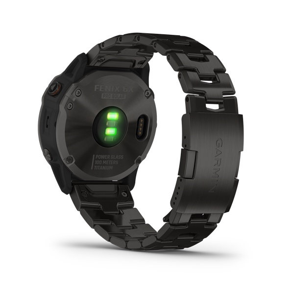 GARMIN FENIX 6X PRO SOLAR CARBON GRAY DLC TITANIUM BAND BRACELET NEW ORIGINAL GARANSI RESMI TAM