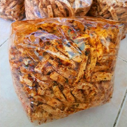 

basreng pedas daun jeruk 1kg