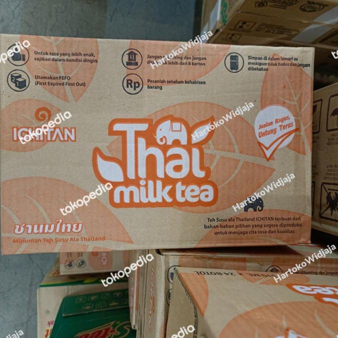 

TERBARU ICHITAN THAI MILK TEA 310 ML DUS ISI 24 BOTOL /KOPI RUBE/KOPI KAPAL API/KOPI SLB/KOPI PEJUANG/KOPI BUBUK