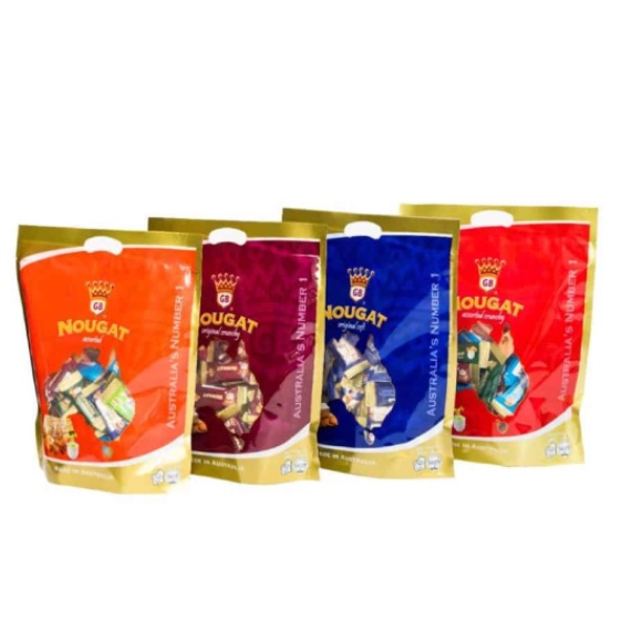 

[READY STOCK! NEW PACKING!] Golden Boronia Nougat Crunchy Soft - Jastip Singapore