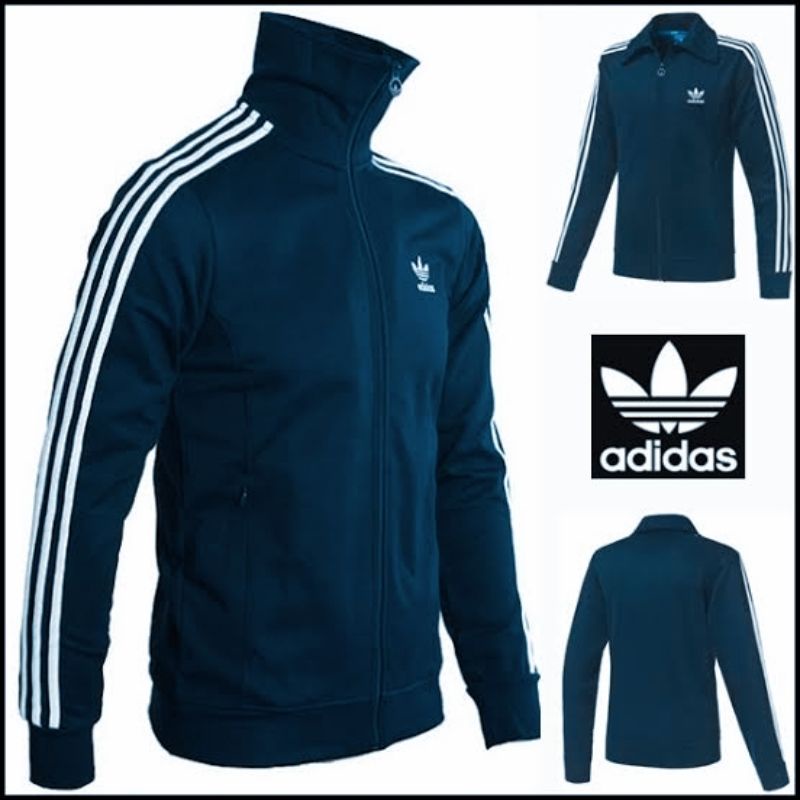 Adidas Europa Original Tracktop Jaket Casual Navy Jaket Adidas Sport