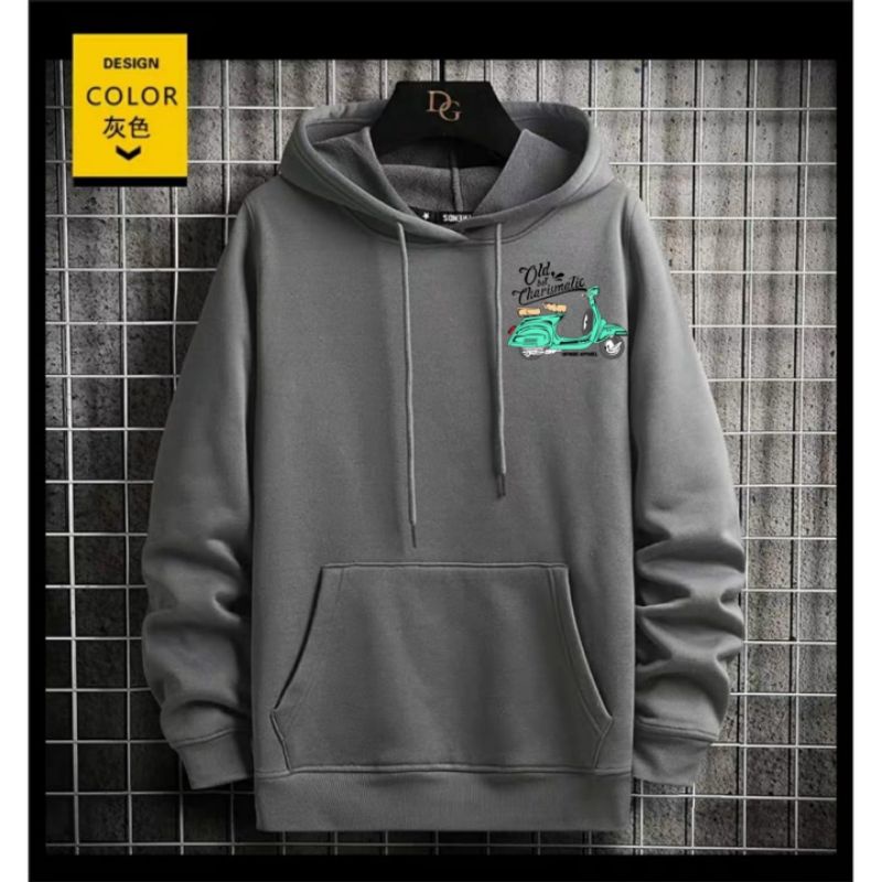 COD//DS//SWATER HOODIE VESPA CHARISMATIC (M-L-XL)