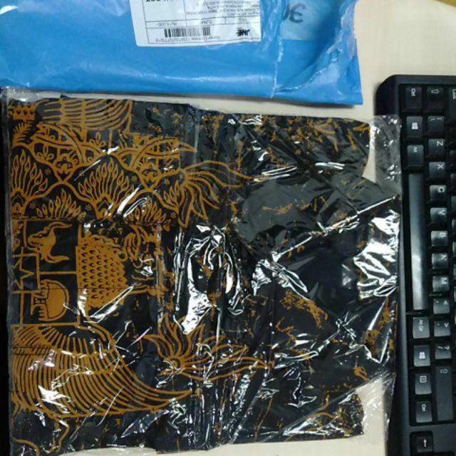 Garuda Pancasila Kemeja Batik Pria Batik Solo Kemeja Pria Lengan Panjang Batik Modern Ori By Dillan