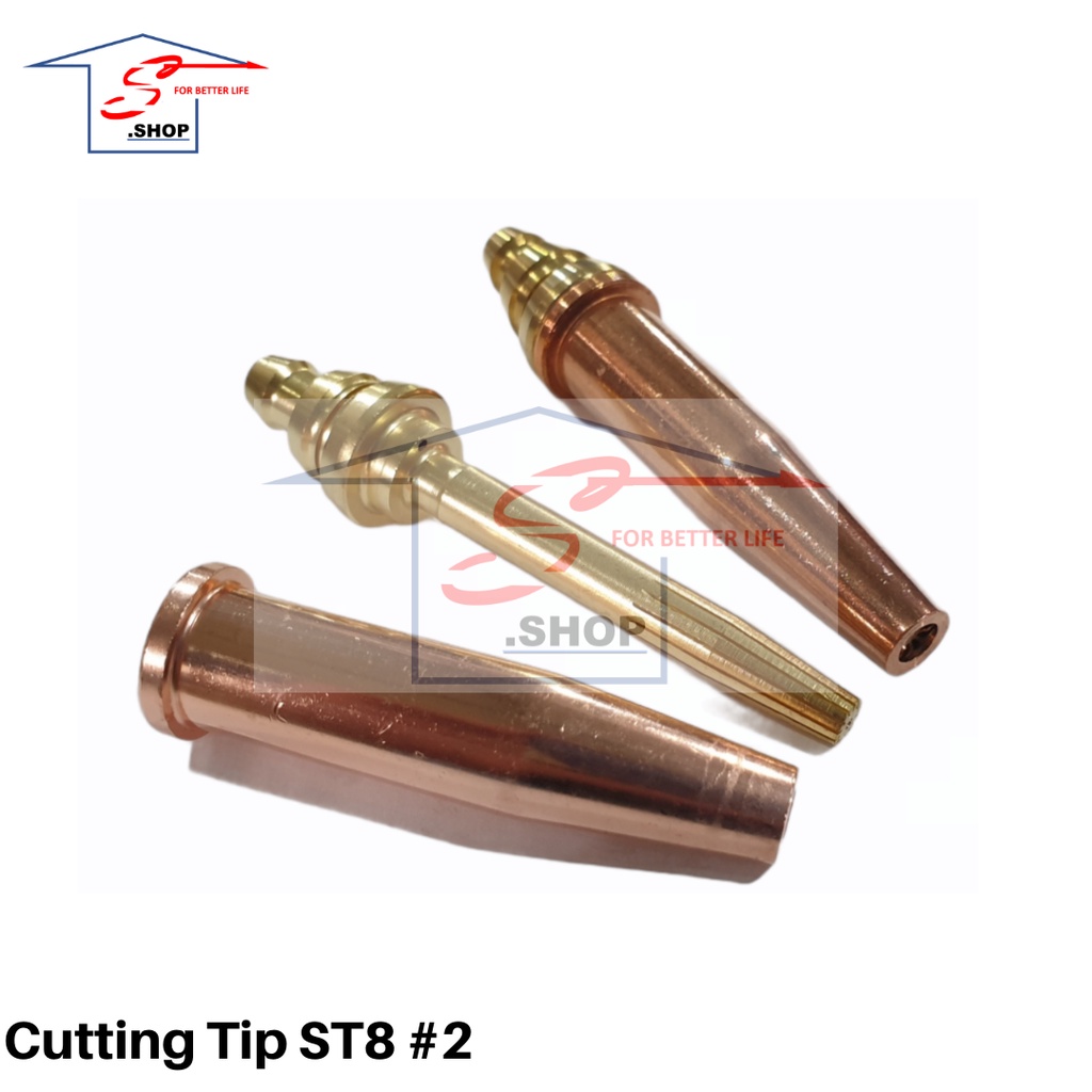 Cutting Tip Strong 8 No 2 / Nozzle Tip Strong 8 ST8 No 2 LPG
