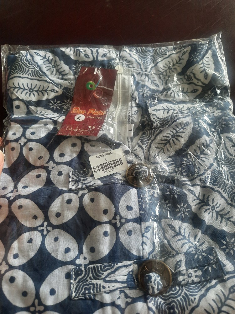 Blouse Batik Atasan Batik Wanita Batik Modern S-m-l-xl-xxl-3l-4l-5l Atasan Big Size