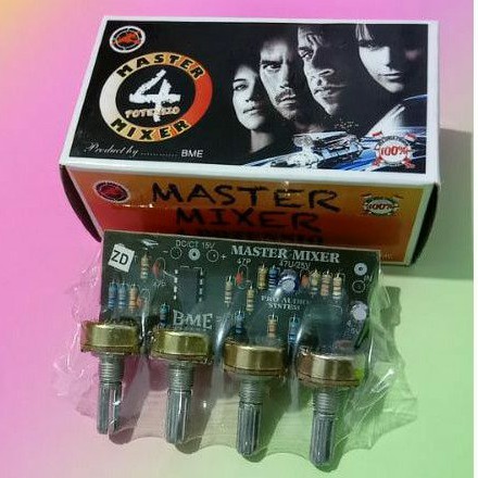 master mixer 4 potensio by bme