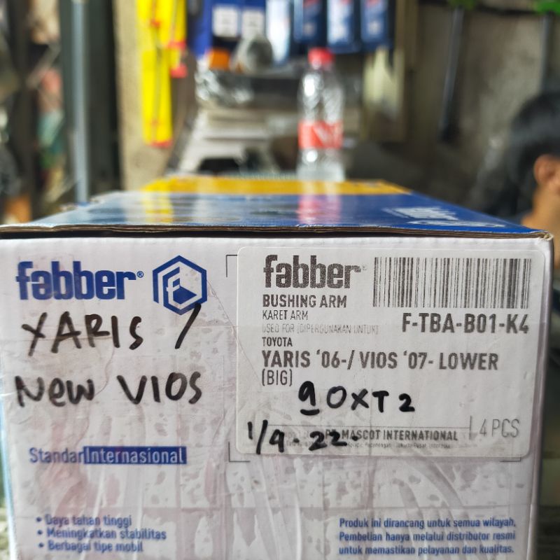 Bushing arm YARIS, NEW VIOS (BIG lower)