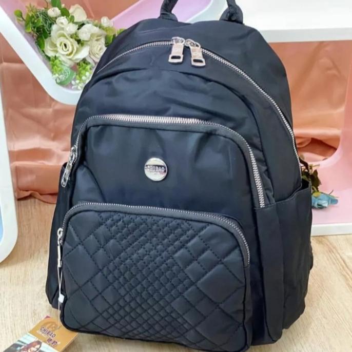 TAS RANSEL WANITA IMPORT MERK CHIBAO MOTIF BORDIR