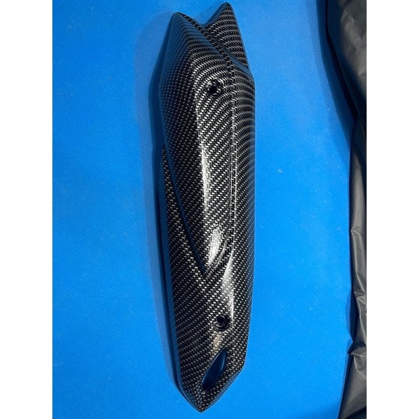 cover knalpot aerox carbon tutup knalpot aerox carbon