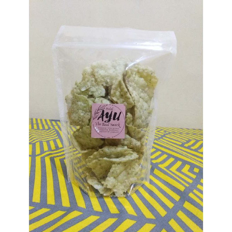 

[AYU Snack] - Kerupuk Bawang Flavor Daun Jeruk