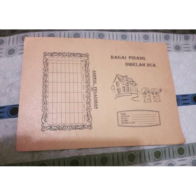 

SAMPUL BUKU COKLAT 10 LEMBAR