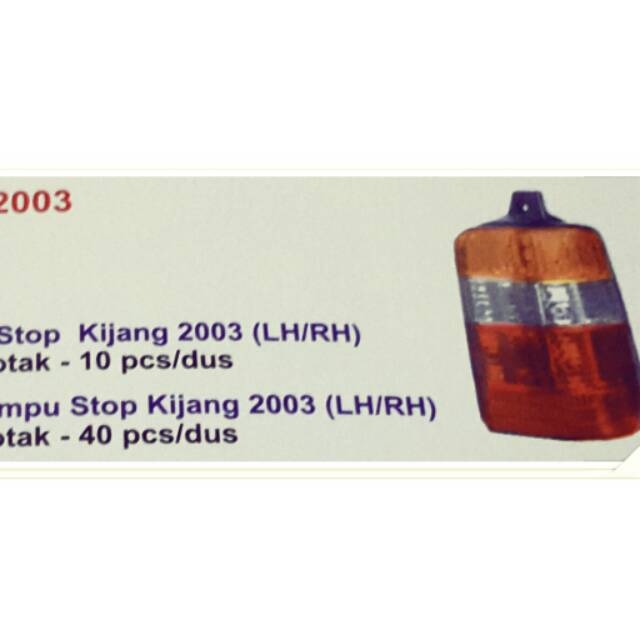 Stop lamp / lampu stop kijang 2003