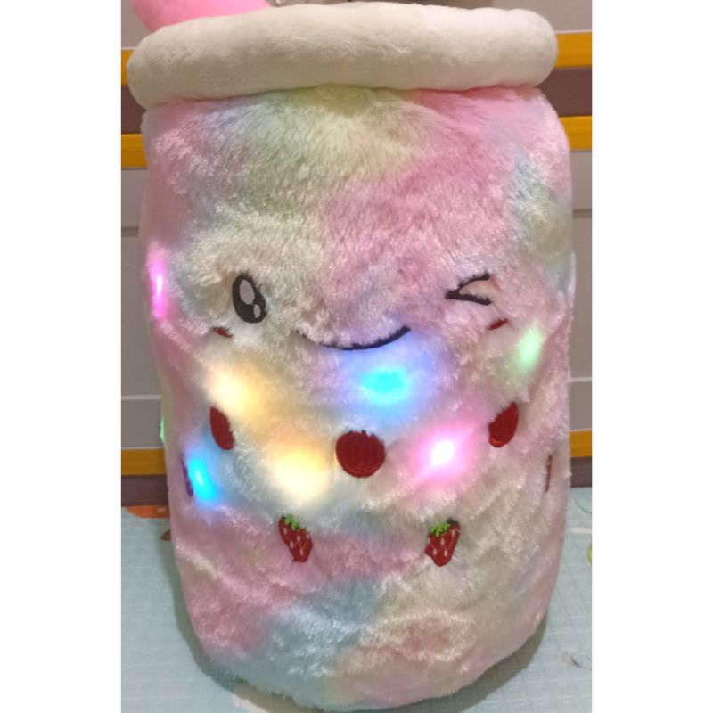 Boneka Boba Jumbo Rainbow LED Label SNI