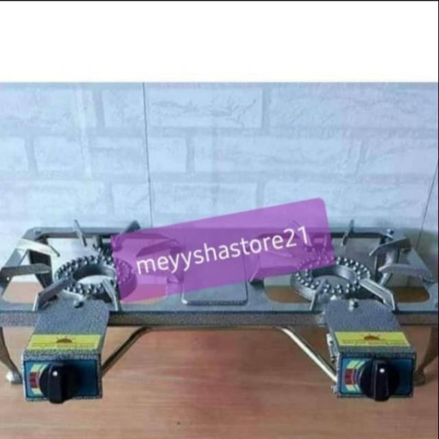 Kompor gas semawar 2 tungku SUN RISE/SR-201 AUTO/Kompor gas 2 tungku