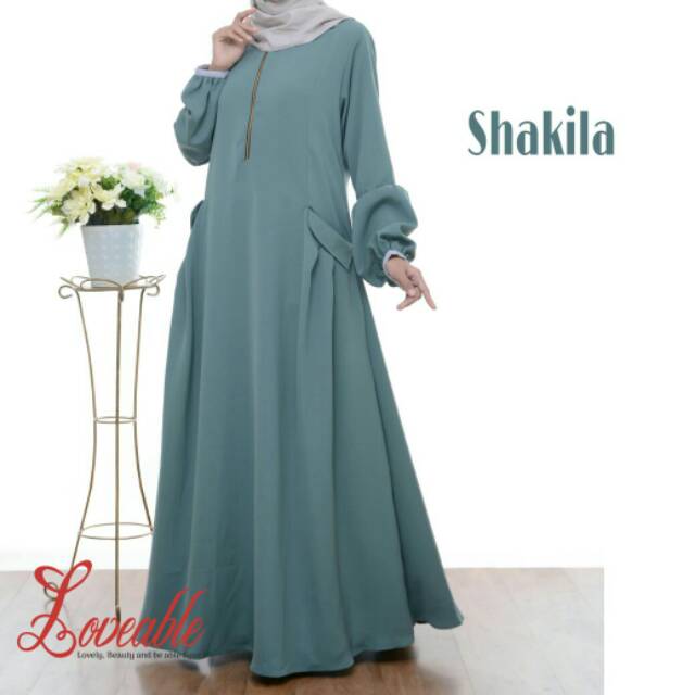 Shakila Dress Bahan Catleya Tektur Halus Agakberat Jatuh Tidak Nerawang Simple Dan Mewah Shakila Shopee Indonesia