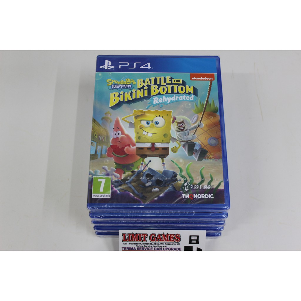 SpongeBob SquarePants Battle for Bikini Bottom Rehydrated PS4