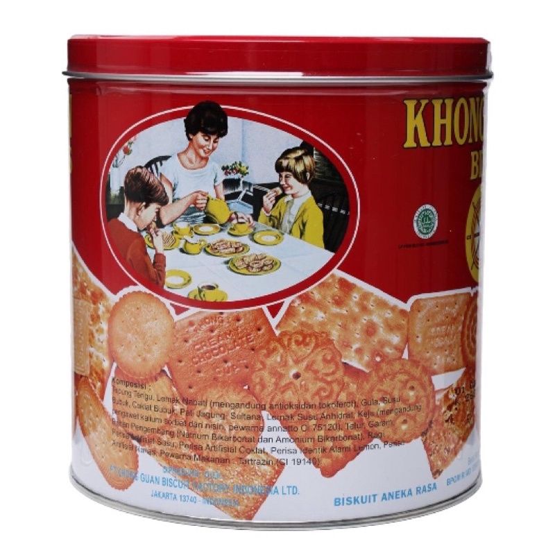 

KHONGGUAN KECIL KALENG 650 gram