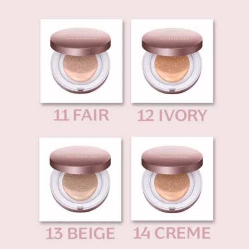 (BISA COD) Wardah Instaperfect Mineralight Matte BB Cushion SPF 50 PA++++ +FREE JAM
