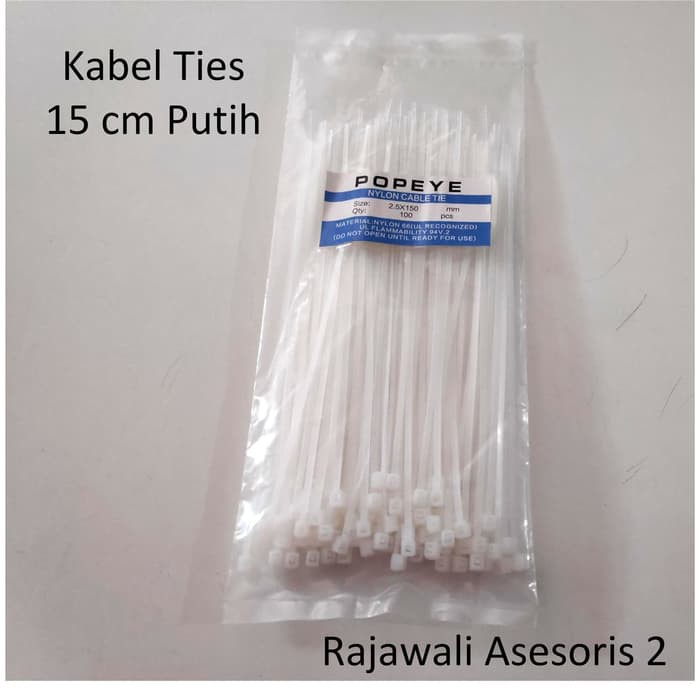 

Kabel Ties Cable Tie 2.5 x 15 cm