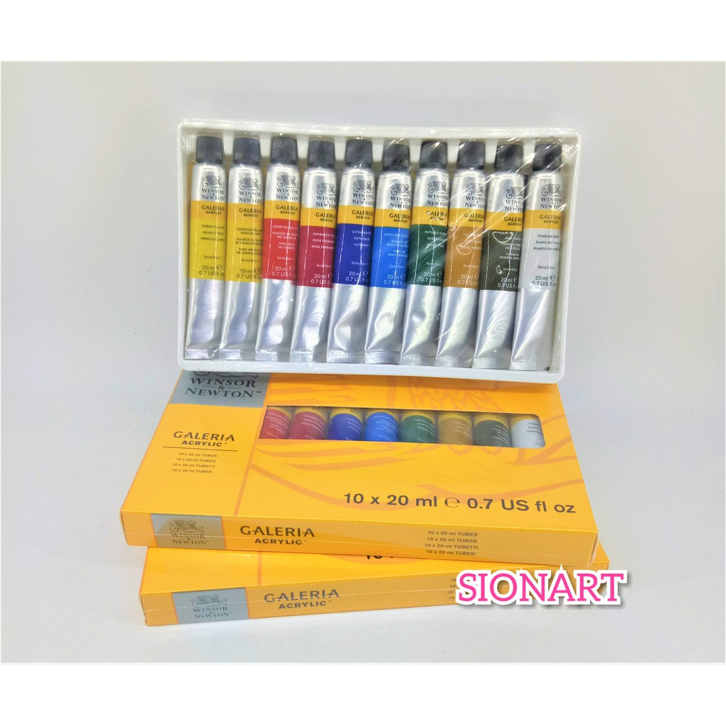 

Galeria Acrylic Set 10 x 20ml