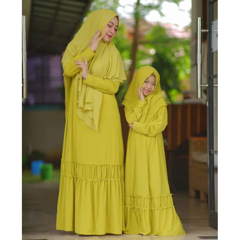 GAMIS JERSEY SUHANA (BAJUNYA AJA)