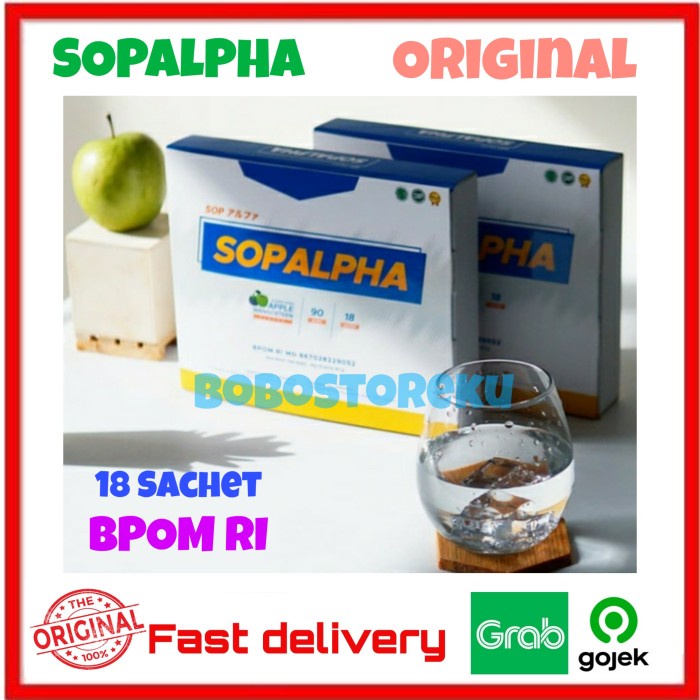 Kesehatan - Sopalpha Original Suplemen Kesehatan Cegah Jantung Dll
