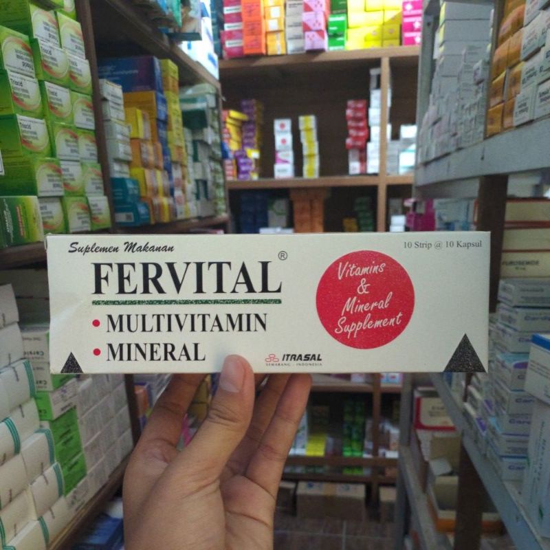 Fervital Tablet 1 box (MULTIVITAMIN/VITAMIN)
