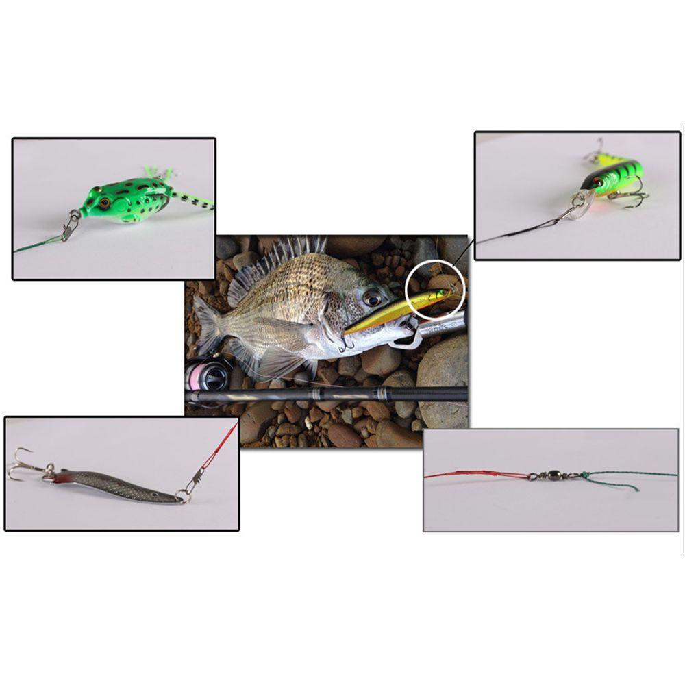 Agustinina Leader Wire Kit 10Pcs Tahan Lama Fish Tackle Rig Lures Spinner 28 cm Spinning Copper Tool