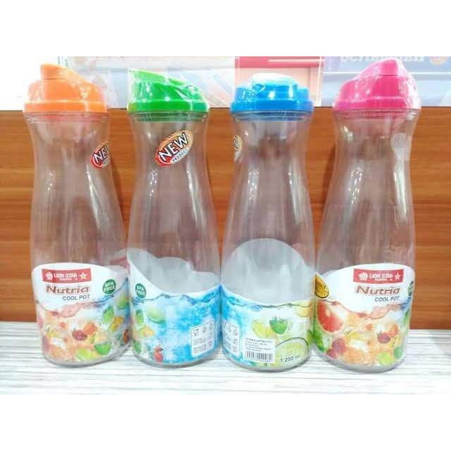 BOTOL MINUM NUTRIA COOL POT 1,2 L-27 LITER LION STAR TERMURAH