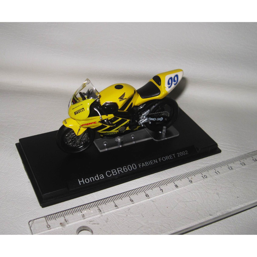 Diecast MotoGP Diecast Moto GP Honda CBR600 Fabien Foret 2002 1:24 Altaya IXO